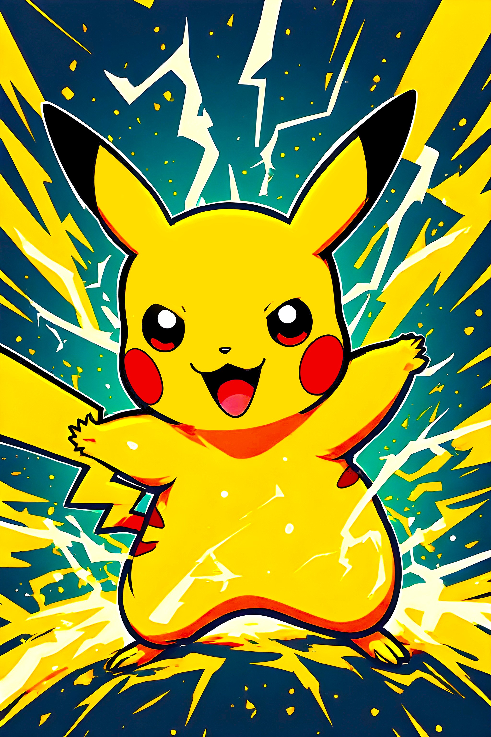 Cute Pikachu Wallpaper 4K âš¡ in high resolution 4k. Features: pokemon.