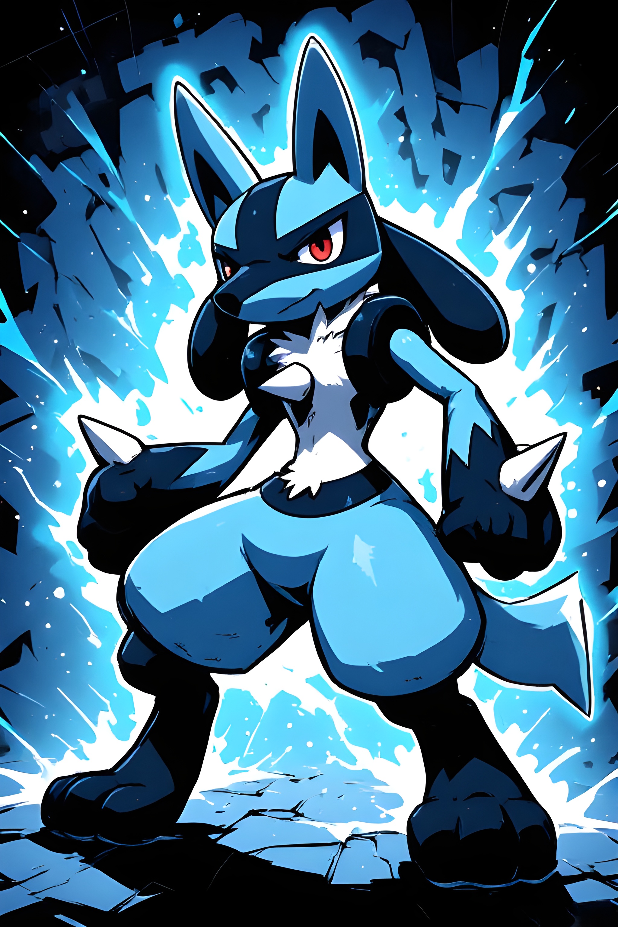 Lucario Wallpaper 4K π₯